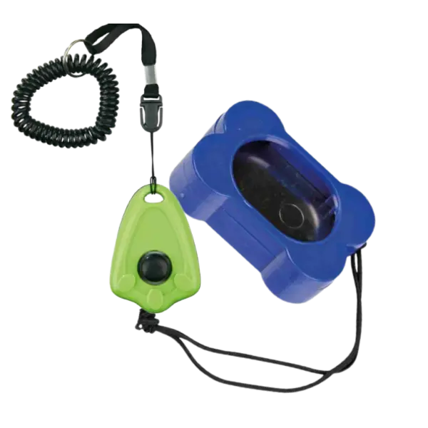 Clicker de Adiestramiento para Perro Clicker de adiestramiento para perros – herramienta de entrenamiento positivo con sonido para educar a tu mascota.