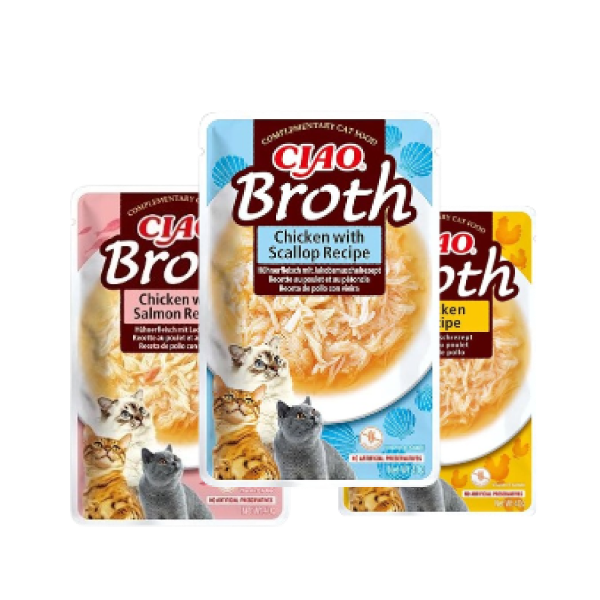 Churu Cat Caldo de Pollo con Atún 40g