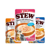 Comida humeda churu stew para gato Churu CAT LUXURY Pollo y Ternera Wagyu