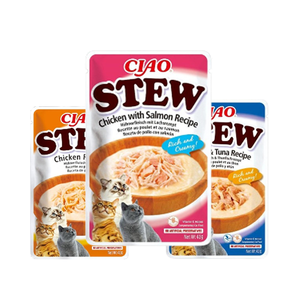 Churu Cat Estofado de Pollo con Atún 40g