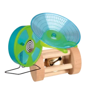 Juguetes para roedores y pequeños mamíferos – ruedas, discos y accesorios lúdicos para el ejercicio y diversión de hámsters y conejos.