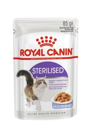 Royal Canin Sterilised Comida Húmeda En Gelatina Para Gatos Esterilizados