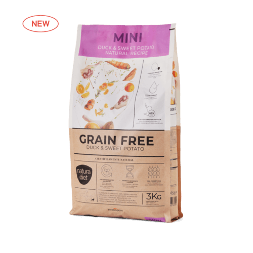 Natura Diet Grain Free Pato Y Boniato Mini Para Perros Adultosºº