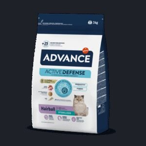 Advance Hairball Pienso Para Gatos Esterilizados Con Pavo 10 Kg