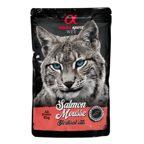 Alpha Spirit Mousse de Salmón esterilizado