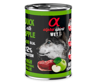 Alpha Spirit Pate de Pato con Manzana Verde (400gr)