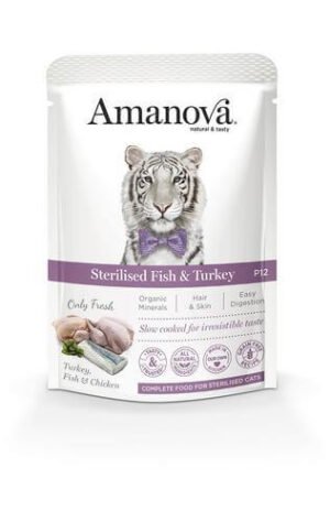 Amanova Sterilised Fish & Turkey pienso esterilizado