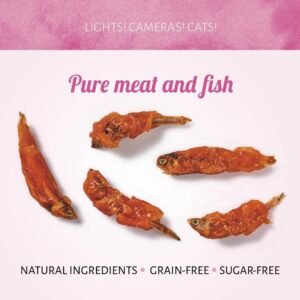 Cat Treats Anchoas con Pollo 50g