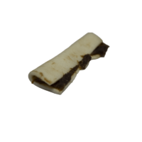 snack de piel bovina enrollada con pollo natural