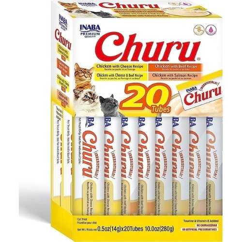 Churu Churu Cat Variedades De Pollo Con Buey 20x14g