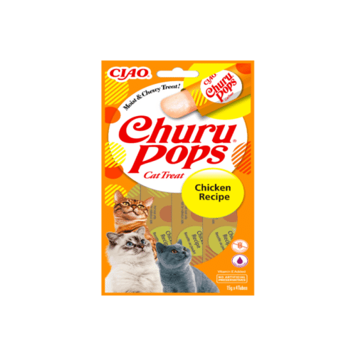 Churu Cat Pops Receta de Pollo 4x15g