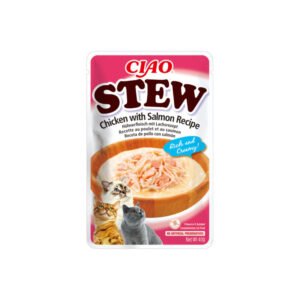 Churu Cat Estofado de Pollo con Salmón 40g