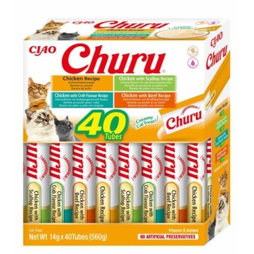 Churu Cat Variedades de Pollo 40x14g