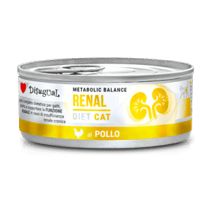 Disugual Comida Húmeda Renal De Pollo Para Gatos