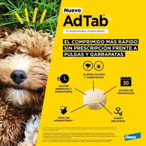 Elanco Adtab Comprimidos Masticables Para Perros 22-45 Kg