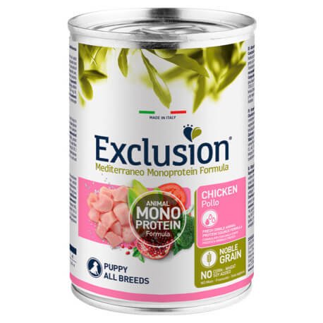 Exclusion Lata Puppy Chicken (Monoprotein)