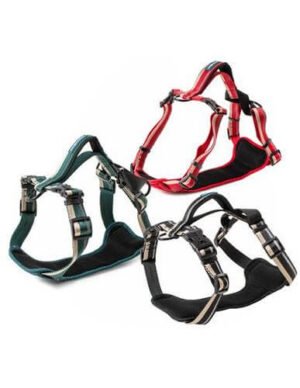 Farm Arnés Secur Fit De Nylon De Triple Gancho Reflectante De Lujo Para Perro Vida De Perro