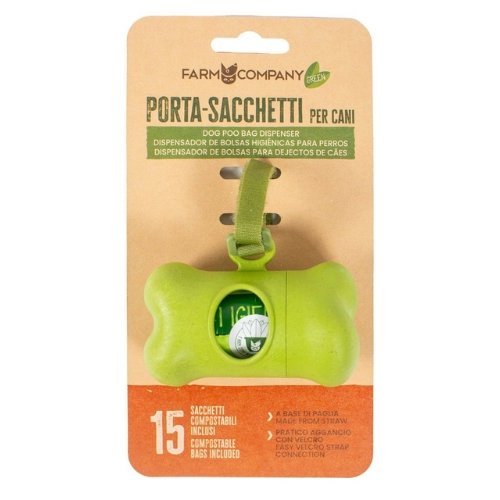 Farmcompany Portabolsas Biodegradable Con Bolsas Compostablesºº
