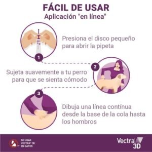 Vectra Vectra 3D pipetas para perros de 10 a 25 kg