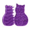 Kong Cat ZoomGroom morado