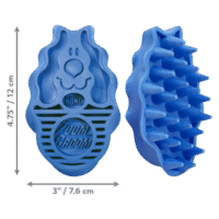 Kong Zoomgroom Cepillo De Goma Para Perros