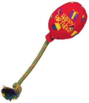 Kong Peluche Globo De Aniversario Para Perros