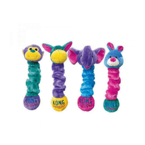 Kong Squiggles Juguete Elástico Interactivo Para Perros