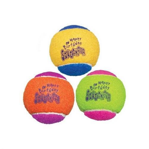 Kong Squeakair Pelotas De Cumpleaños Para Perros