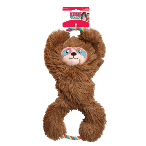 Kong Tuggz Sloth Juguete De Peluche Con Cuerda Para Perros