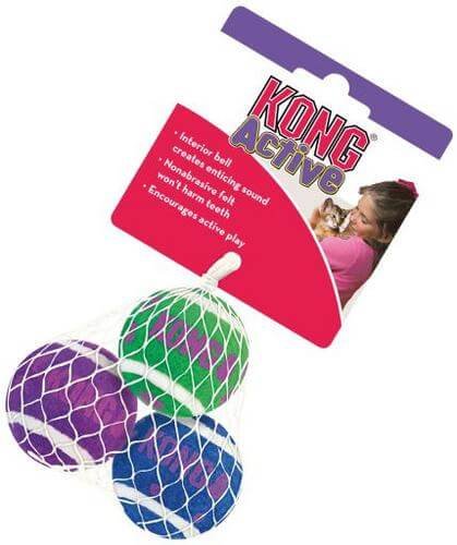 Kong Active Pelotas de Tenis para Gato
