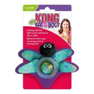 Kong Bat-a-Bout Flicker luciérnaga interactiva para gato