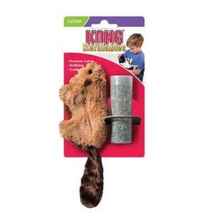 Kong Refillable Beaver Juguete Con Catnip Para Gatos
