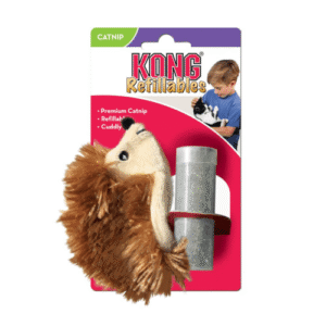 Kong Refillable Hedgehog Juguete Con Catnip Para Gatos