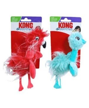 Kong Softies Frizz Bird ave de peluche con catnip para gato