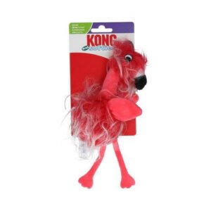 Kong Softies Frizz Bird ave de peluche con catnip para gato