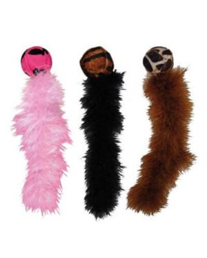Kong Wild Tails con Plumas para gatos