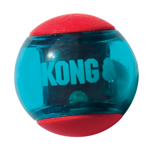 Kong Squeezz Bola De Acción Roja Para Perros 1,2 o 3 unidades