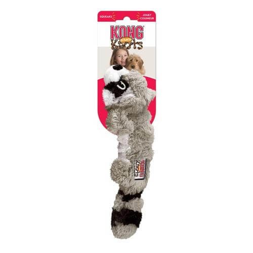 Kong Scrunch Knots Mapache Para Perro