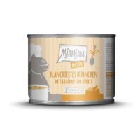MjAMjAM Pollo Blanqueado Con Calabaza Al Vapor Y Salsa Para Gatos
