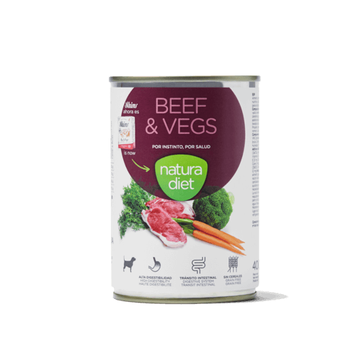 Natura Diet Beef Y Verduras Comida Húmeda Para Perros Adultos