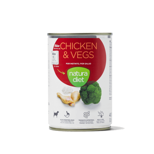 Natura Diet Pollo Y Verduras Comida Húmeda Para Perros Adultos