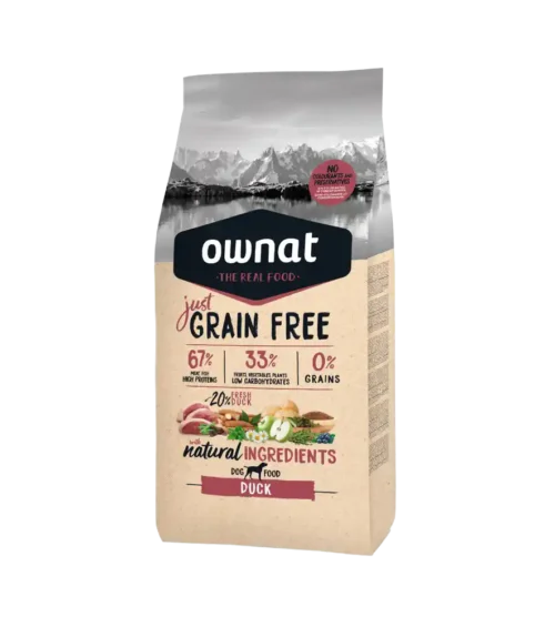 Ownat Just Grain Free Pato Adulto