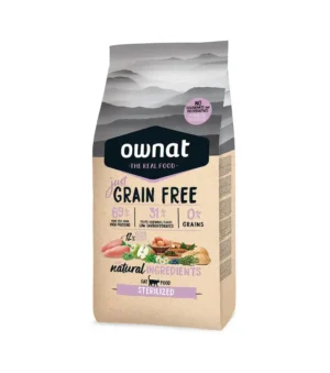 Ownat Just Grain Free Sterilized Gato