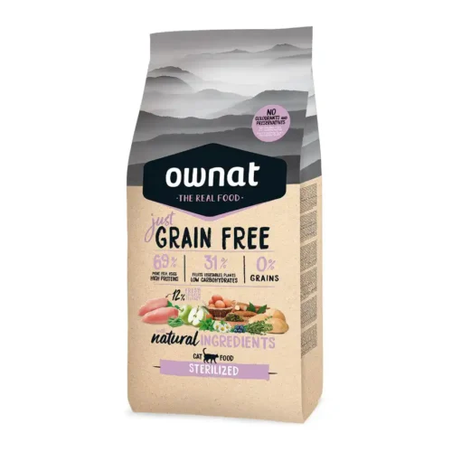 Ownat Just Grain Free Sterilized Gato