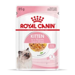 Royal Canin Kitten Comida Húmeda En Gelatina Para Gatitos Segunda Edad
