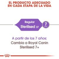Royal Canin Sterilised 37 Pienso Para Gatos Esterilizados Adultos Con Pollo Y Arroz 10 Kg