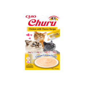 Churu Cat Receta de Pollo con Queso 4x14g