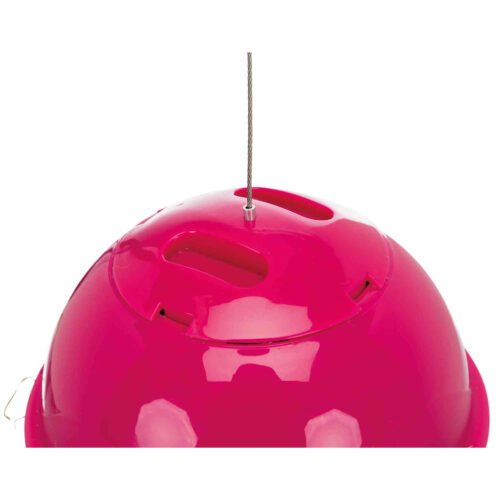 Trixie Bola Porta Verduras para roedores 16 cm azul verde rosa