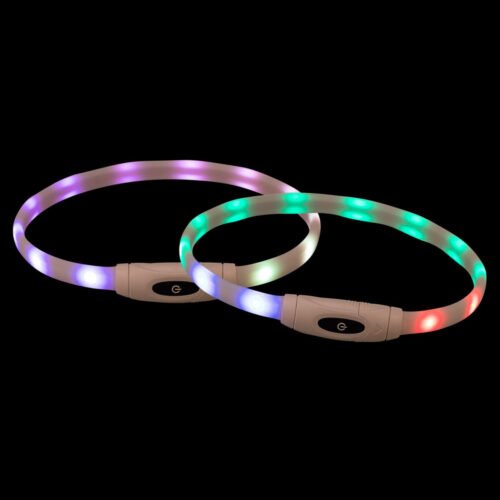 Trixie Collar De Aro Flash Usb Multicolor Para Perros