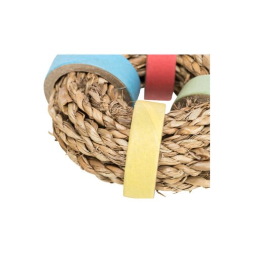 Trixie Juguetes de Algas para roedores 8 cm rojo verde amarillo azul
